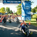 Kelly Brush Century Ride finish line