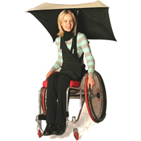 Brella Buddy Wheelchair Umbrella Holder