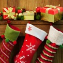 Red Christmas stockings